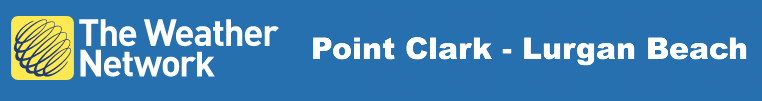 link to weather network for Point Clark Ontario